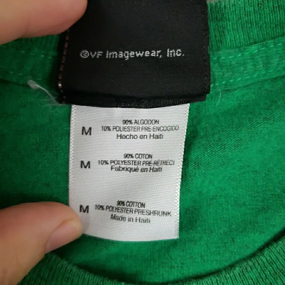 Harley Davidson T Shirt Short Sleeve Lynchburg TN Green Biker Men's Sz M
